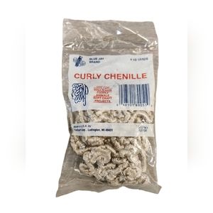 Flora Craft Curly Chenille Beige